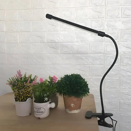 Full-Spectrum Grow Light with Adjustable Gooseneck | Waterproof Design with Timer for Healthy Indoor Plant Growth
