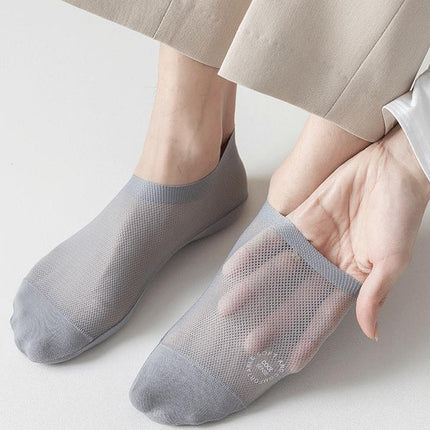 No Show Socks, Ultra Thin Cotton Socks with Seamless Ankles – image 5