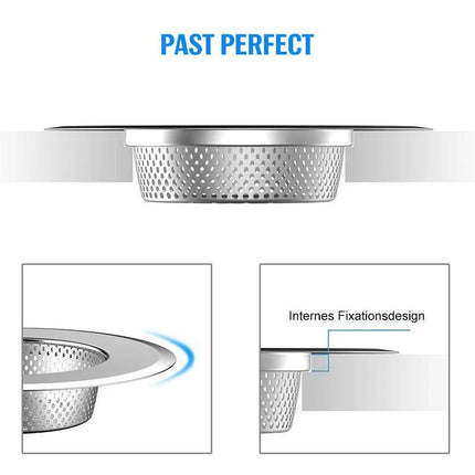Kitchen Sink Strainers, Stainless Steel Sink Filter for Drain – image 4
