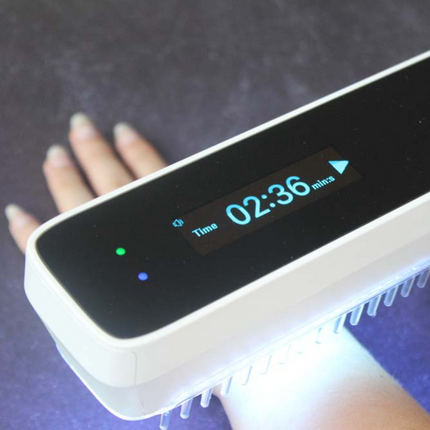 UV Light Therapy Lamp, Handheld UV Lamp with Timer