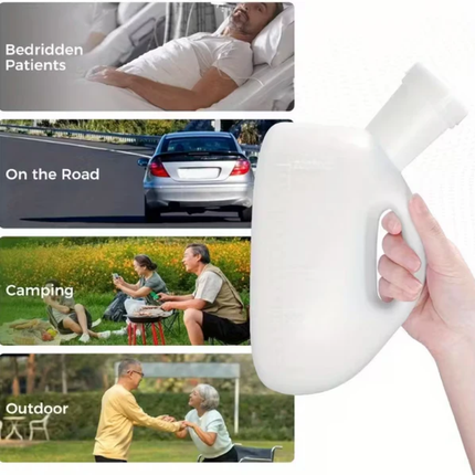 Urinal Bottle for Adults and Kids, Portable Urinal for Car and Travel – image 4