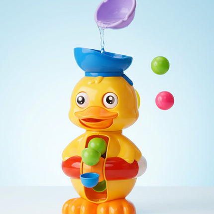 Baby Toys, Duck Bath Toys with Suction Cups, Bathtub Water Toys for Infants 6 Months and Up