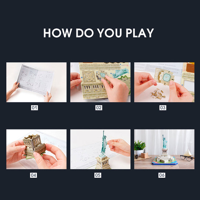3D Puzzles for Adults