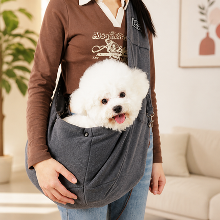Dog Carrier Bag, Soft Sided Pet Carrier with Adjustable Shoulder Strap