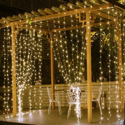Fairy Curtain with 300 LED Lights & 8 Lighting Modes | Enchanting Decor for Cozy Indoor and Outdoor Ambiance