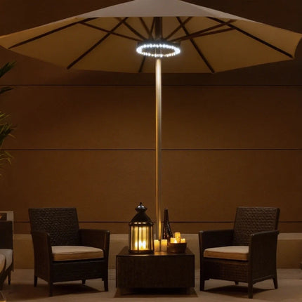 Patio Umbrella Light with Adjustable Modes | Cordless Design for Outdoor Ambiance