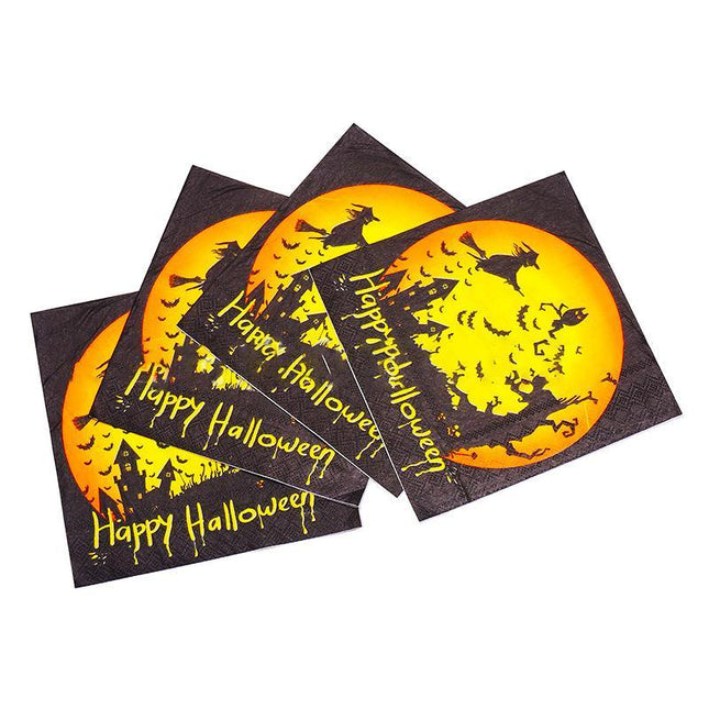 Halloween Paper Napkins 20 Pack, Decorative Napkins for Halloween Party Decorations – image 6