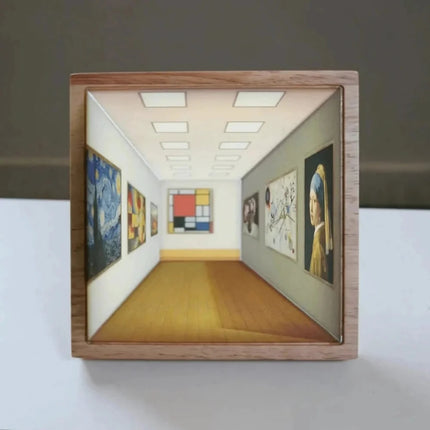3D Illusion Art Light with Rechargeable Cordless Design | Customizable Mood Lighting for Home and Office Decor