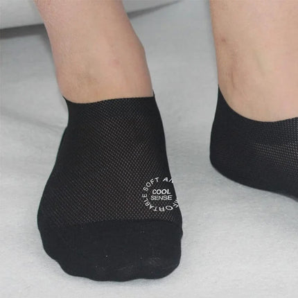 No Show Socks, Non Slip Socks with Silicone Grip Bands – image 6