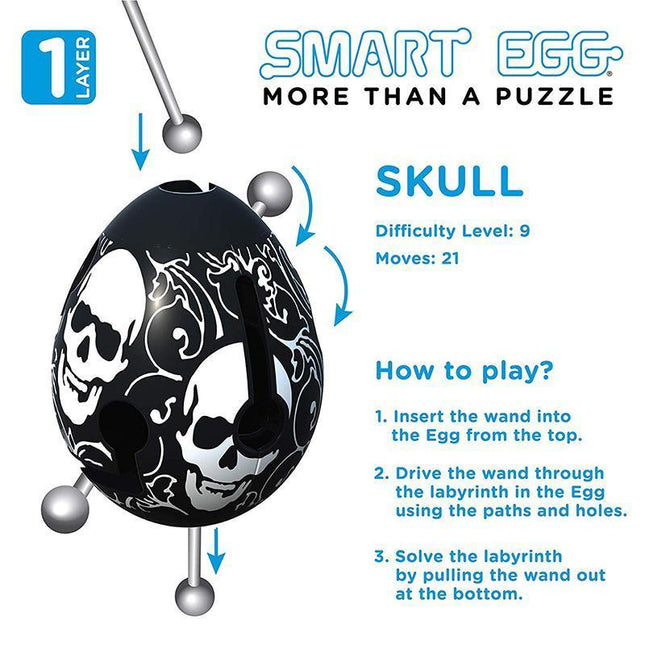 Logic Puzzle Game, Egg Maze Puzzle Toy