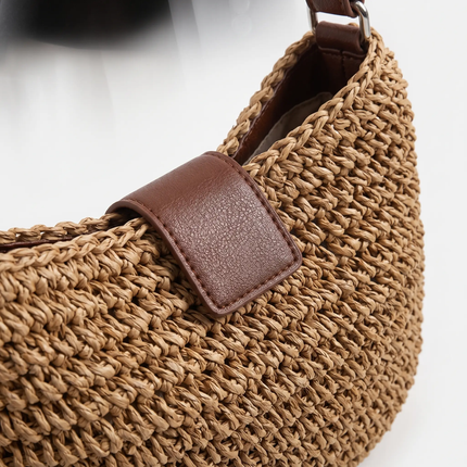 Straw Shoulder Bag