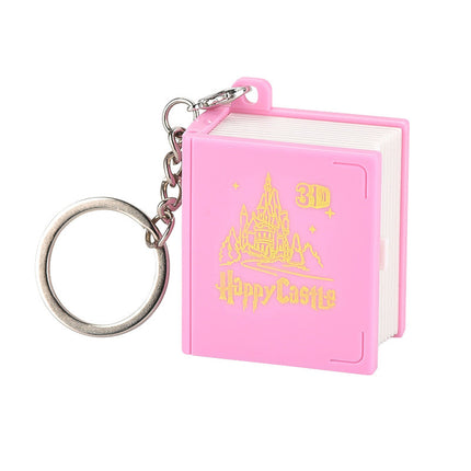 Mini Pop Up Book Keychain, Miniature Book with Aircraft Carrier Scene – image 9