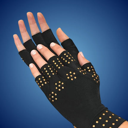 Fingerless Gloves for Arthritis Pain Relief, Arthritis Gloves for Circulation and Swelling – image 9