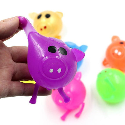 Pig Squishy Toys, Splat Stress Relief Toy – image 4