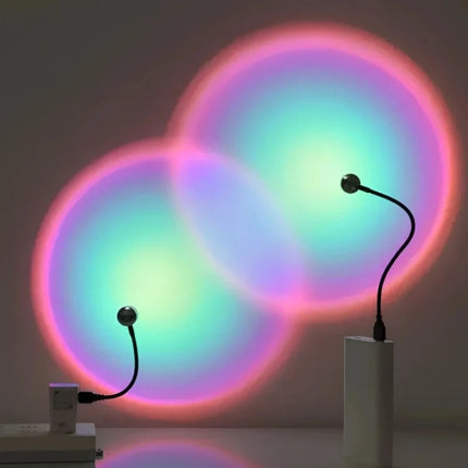 Sunset Projector Lamp with 7 Color Modes | Transform Your Space with Glowing Ambiance