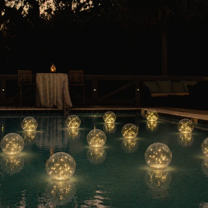 Floating Solar Light with Remote Control for Patios and Pools | Weather-Resistant Design for Magical Outdoor Ambience