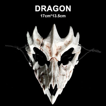 Halloween Mask in Resin with Adjustable Strap, Scary Masks for Halloween Costume Party