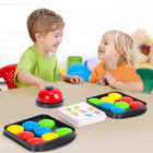 Push and Push Table Top Games for Kids, Color Matching Game, Desktop Games, Hand Eye Coordination Toys