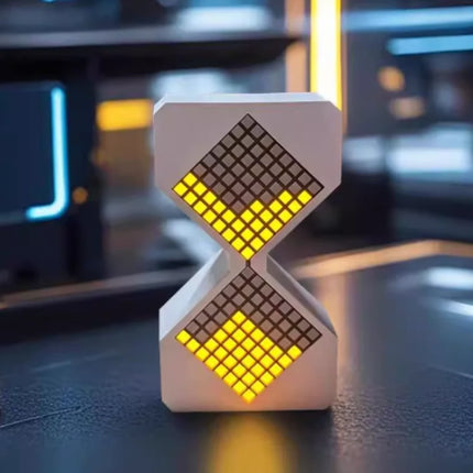 Hourglass Light with Customizable Time Flow | Cordless & Rechargeable Ambient Decor for Relaxation and Creativity