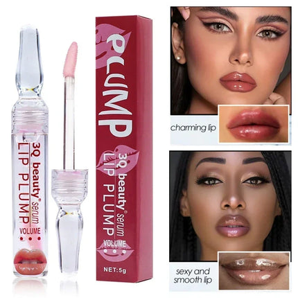 Lip Plumper Serum, Vegan Formula for Plumping Lips