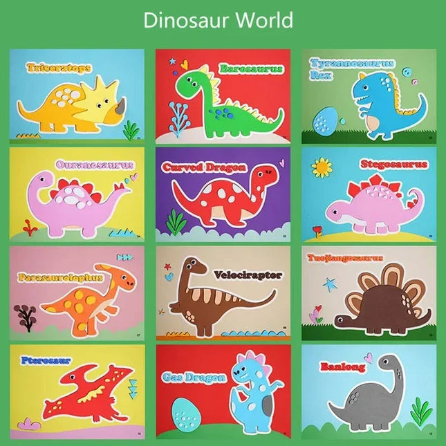 Animal and Dinosaur Stickers for Kids, Educational Toys for Toddlers – image 20