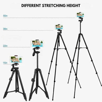 Phone Tripod with Bluetooth Remote, Extendable Selfie Stick Tripod for iPhone – image 4
