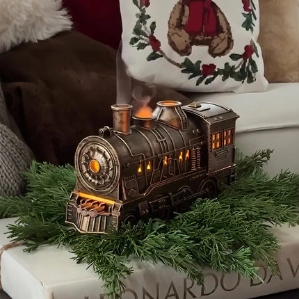 Steam Locomotive Humidifier with Nostalgic Design | Enhances Air Quality and Comfort with Essential Oils