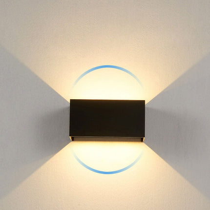 Outdoor Wall Sconce, Modern Porch Light Fixture for Patio and Fence – image 11
