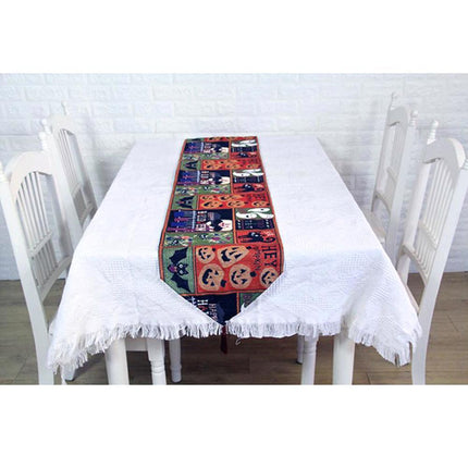 Halloween Table Runner, Long Table Runner for Halloween Party Decorations