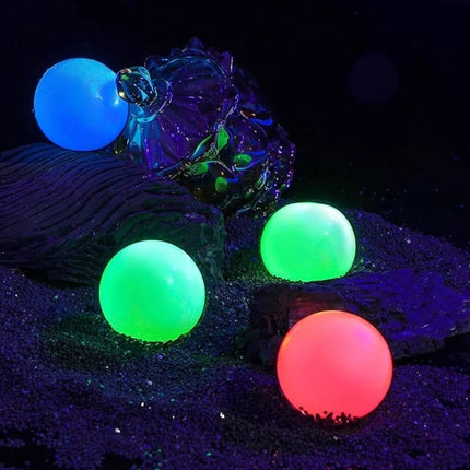 GlowBubbles Stress Relief Balls with Soft Squeezable Design | Glowing Décor for Relaxation & Fun