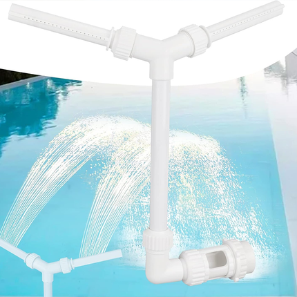 Swimming Pool Fountain Sprayer with Cooling Mist, Pool Water Feature for Summer, Pool Accessories for Kids and Adults