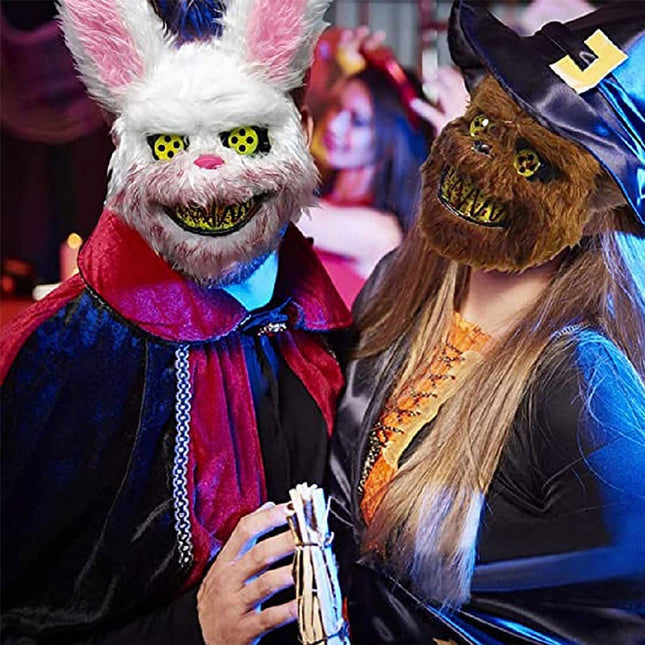 Halloween Costume Mask, Scary Mask in Rabbit or Bear Style