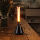 Portable Retro Lantern with Rechargeable Battery | Dimmable Warm Light for Indoor and Outdoor Ambiance