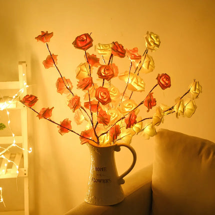 Lighted Branches with Adjustable LED Glow | Eco-Friendly Home Decor for Ambiance and Relaxation
