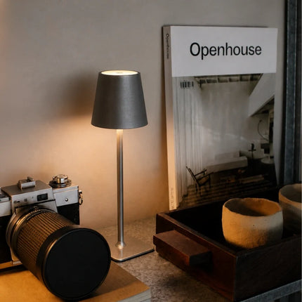 Dimmable Tall Cordless Table Lamp with Touch Control | Waterproof Design for Indoor and Outdoor Ambiance