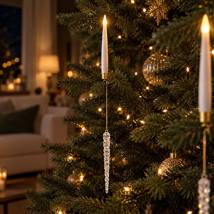Christmas Tree Candles with Remote, Christmas Tree Decor – image 4