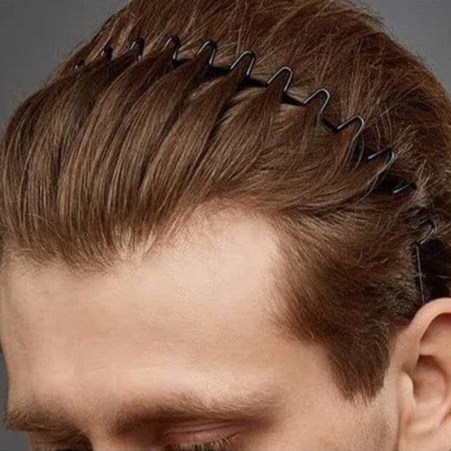 Zigzag Headband, Black Headband