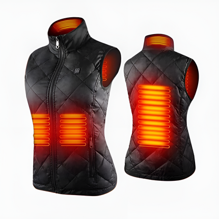Heated Vest for Women, Lightweight Heated Vest with 9 Heating Zones, Heated Clothing for Women, Cold Weather Gear