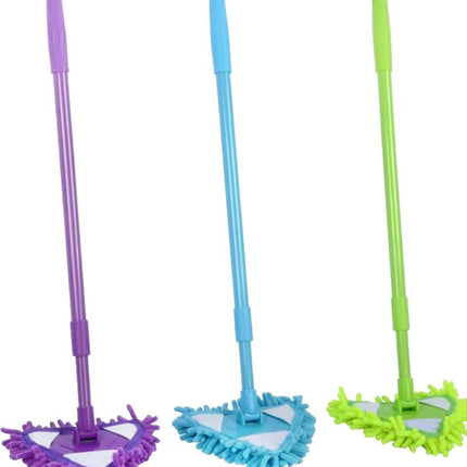 Dust Mop, Triangle Floor Mop with 180 Degree Swivel Head – image 10