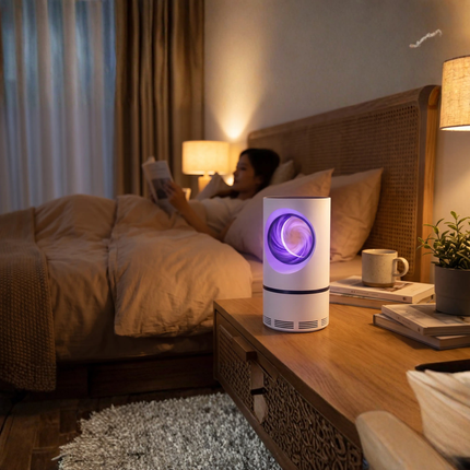 Indoor Fly Trap, UV Light Insect Trap with USB and Fan