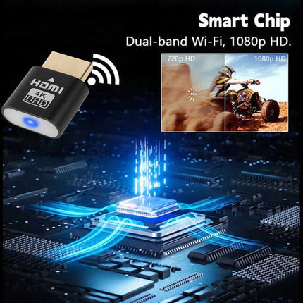 HDMI Dummy Plug 4K, HDMI EDID Emulator