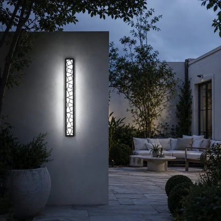 Weatherproof Outdoor Sconce with Premium Acrylic Diffuser | Modern Illumination for Any Architecture