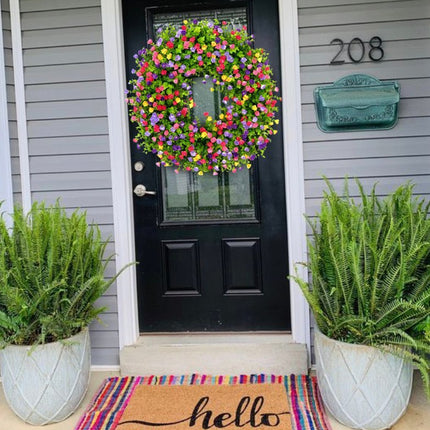 Front Door Wreath for Spring and Summer, Wall Decor and Housewarming Gift – image 7