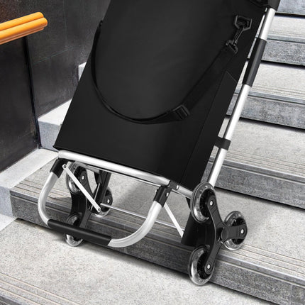 Foldable Shopping Cart for Groceries, Collapsible Shopping Cart with Removable Bag – image 9