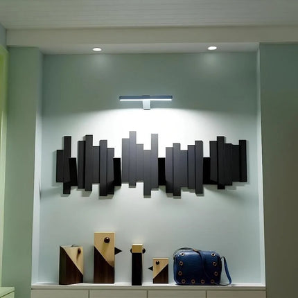 Cordless Wall Art Light with Adjustable Brightness & Remote Control | Rechargeable LED Fixture for Gallery-Quality Illumination