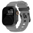 Gray Band -Black Buckle / 49mm/46mm/45mm/44mm