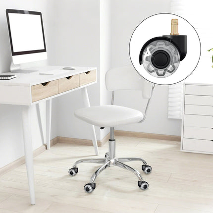 Swivel Casters for Furniture, Replacement Desk Chair Wheels for Office Chairs – image 9