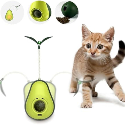 Catnip Feeder & Self Groomer Cat Toy with Corner Massage Comb | Engaging Fun and Grooming Aid for Happier Cats