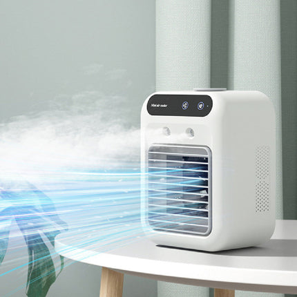Portable Mini Air Cooler with Touchscreen Control | USB-Powered Cooling for Personal Comfort