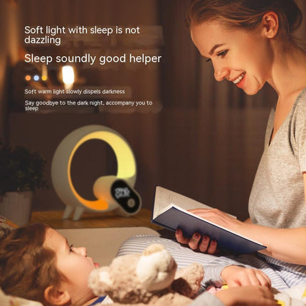 Sunrise Alarm Clock with Bluetooth Speaker & Mood Lighting | Wake Up Refreshed with Customizable Colors